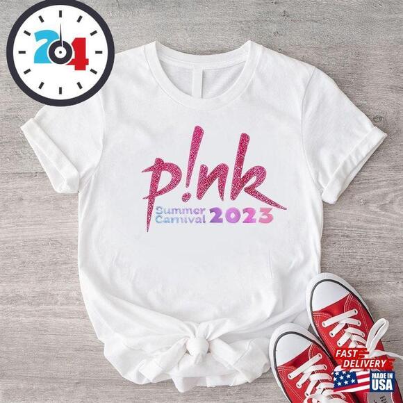 Other - Pink Summer Funny Carnival  Tour T-Shirt Trustfall
